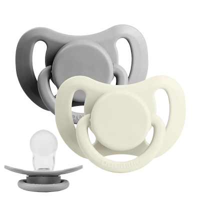 Набор силиконовых пустышек 6-18 мес 2 шт в контейнере Paomma PPS21215 1